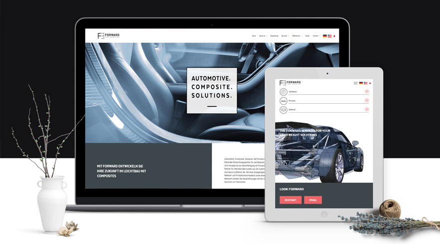 Forward Engineering Webseite